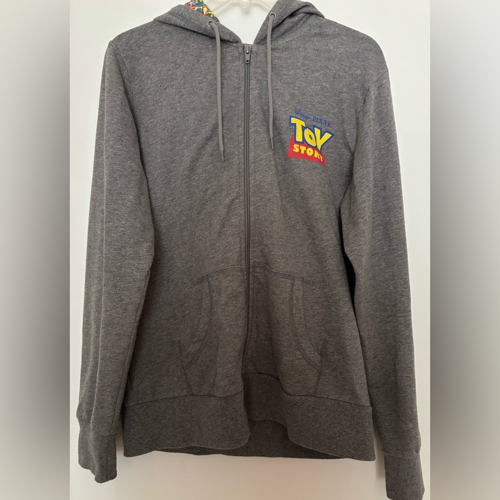 Disney World Disney Parks Toy Story Land Zip Hoodie Sweatshirt Ladies Size L